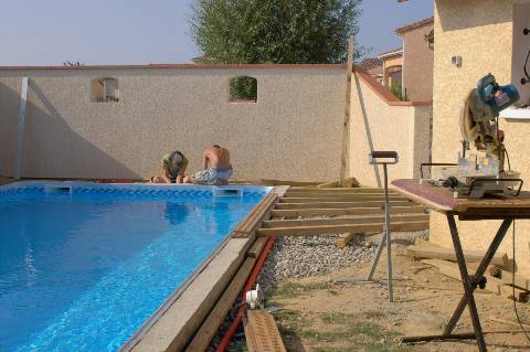 rénovation piscine St tropez