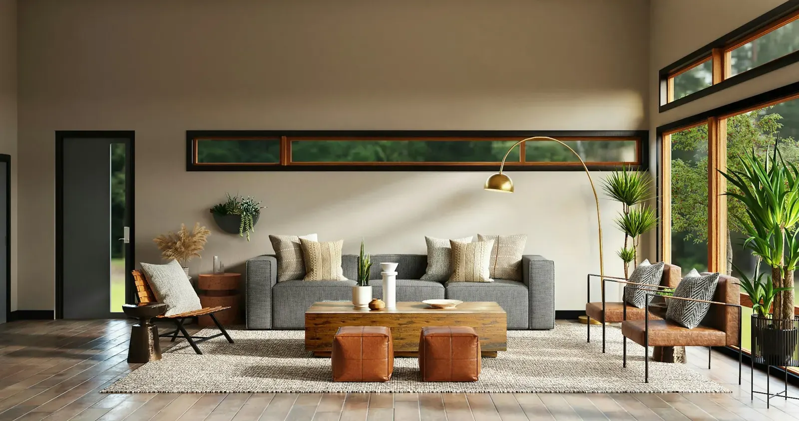 Décoration intérieure villa moderne côte d'azur